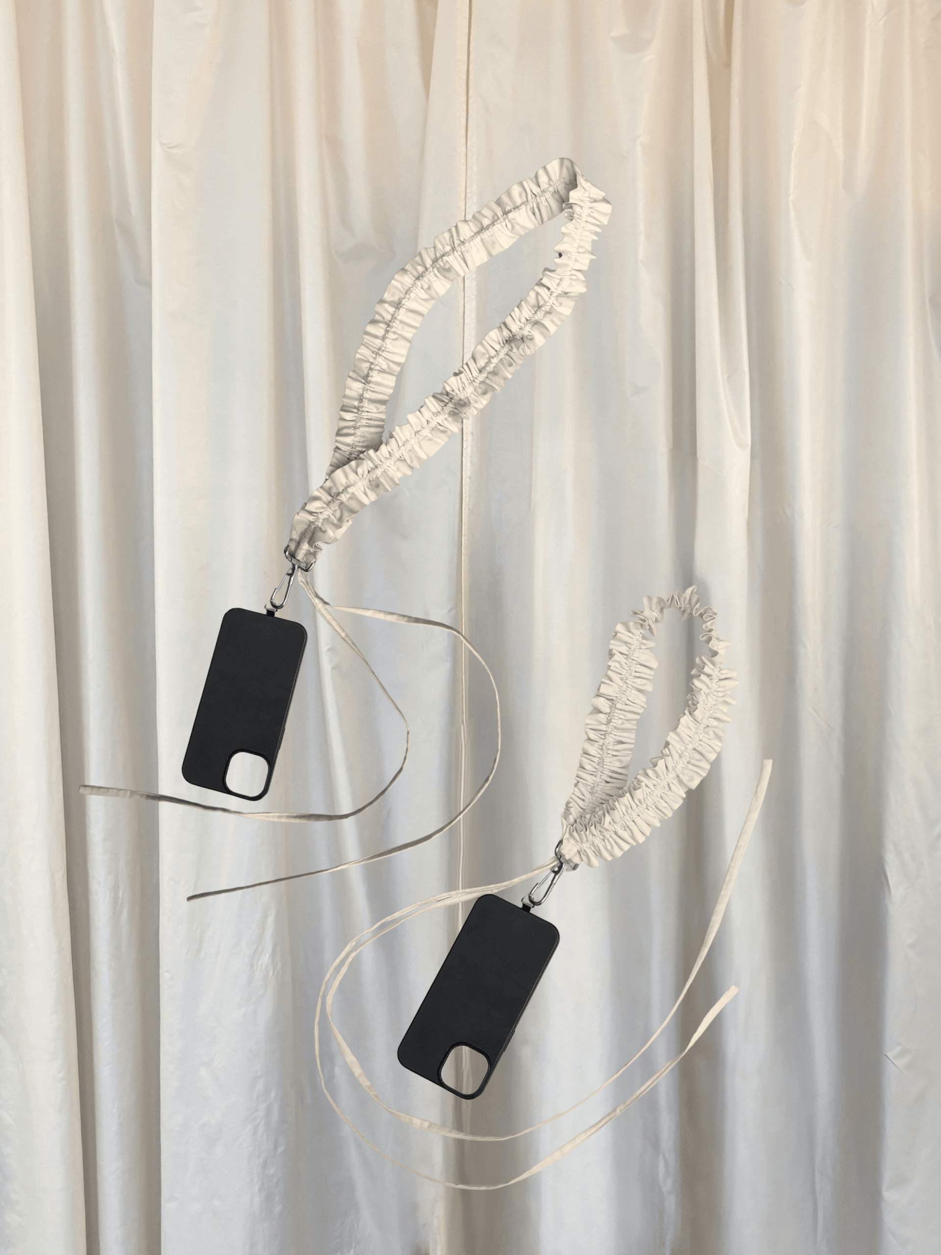 strap na telefon - CREAM