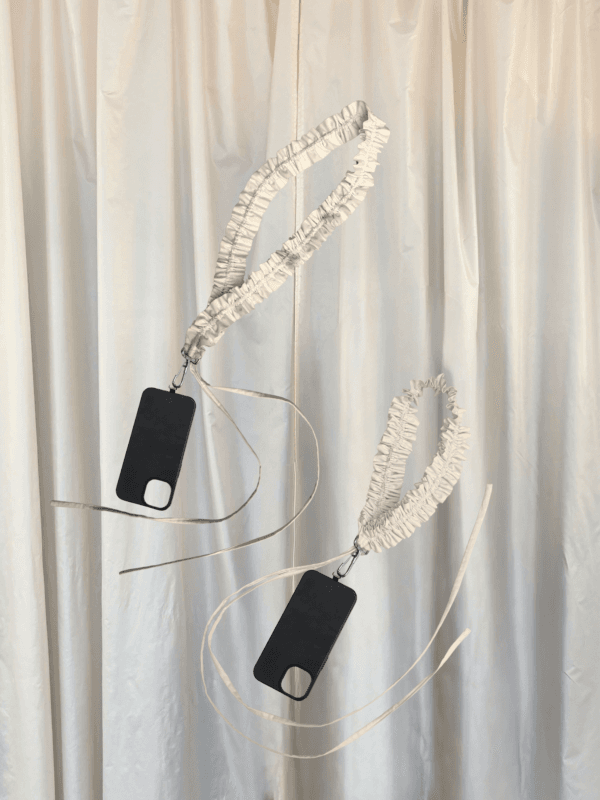 strap na telefon - CREAM
