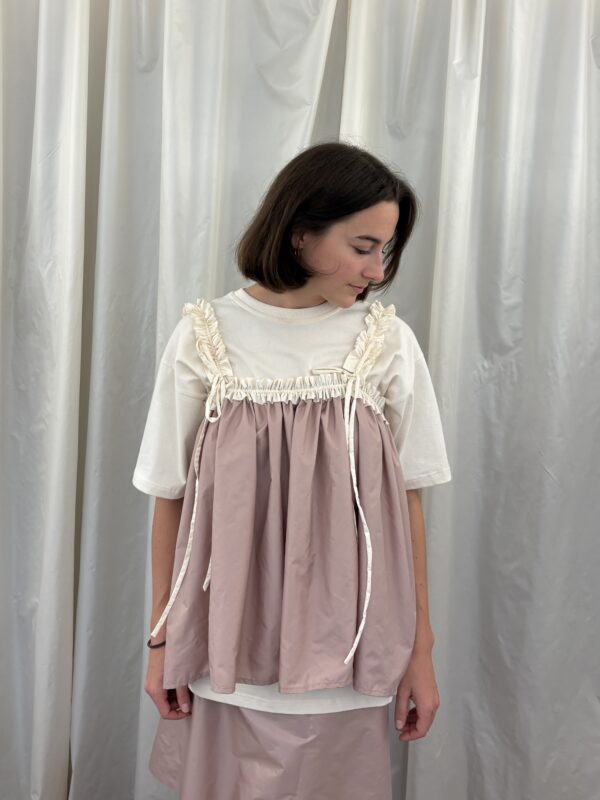 artemisia TOP 2in1 pink-cream