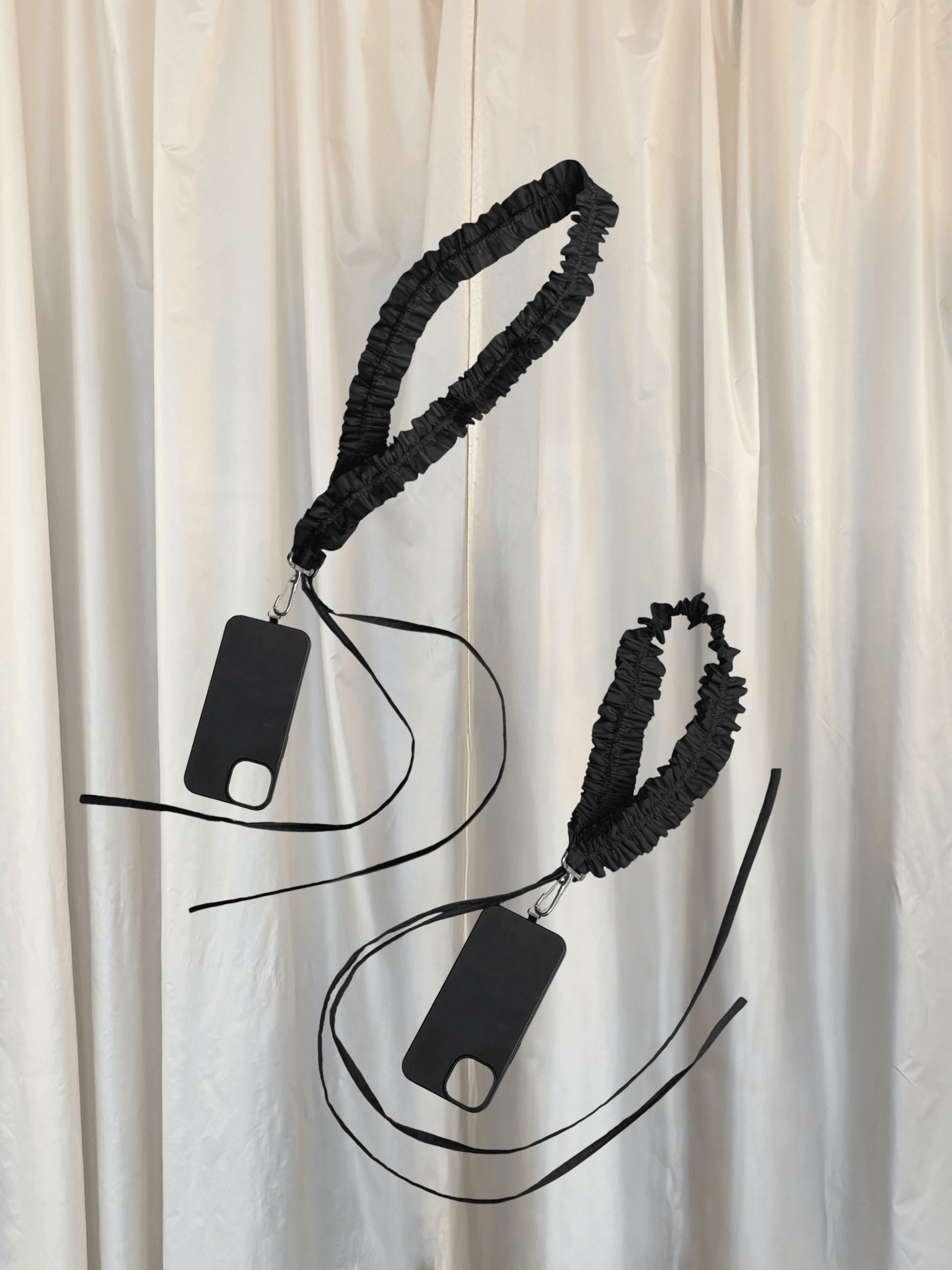 strap na telefon - BLACK