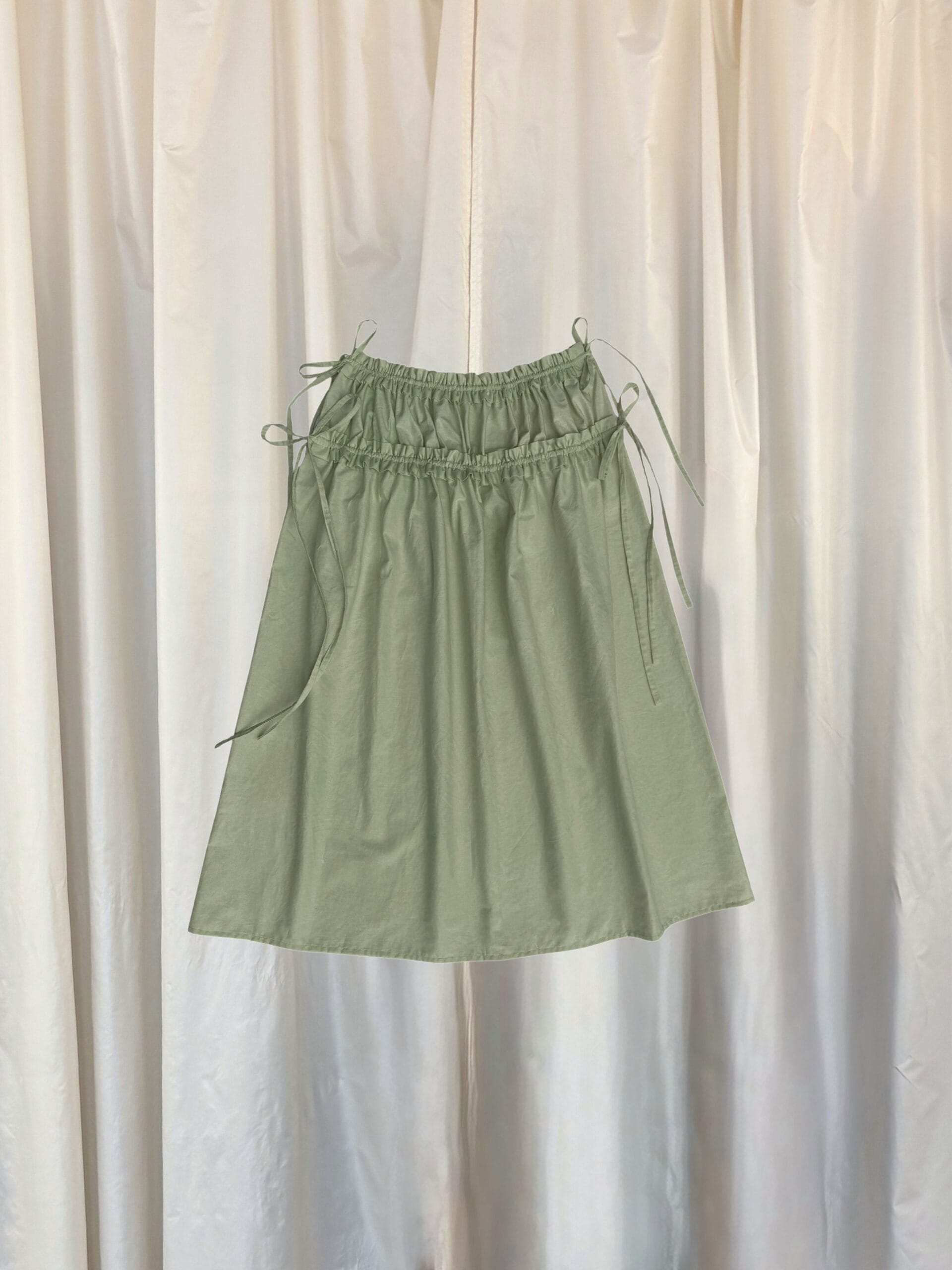bavlněná sukně artemisia DARK GREEN