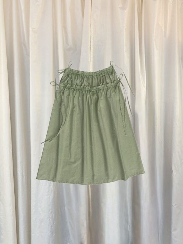 bavlněná sukně artemisia DARK GREEN